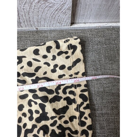 Kardashian Kollection XS Leopard Print Beaded & Chain Embellished Tank Top - Picture 7 of 7